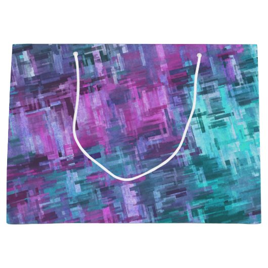 slipstream digihatch - blauwgroen en paarse: groot cadeauzakje (Voorkant)