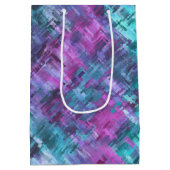 slipstream digihatch - teal and purple : medium cadeauzakje (Achterkant)