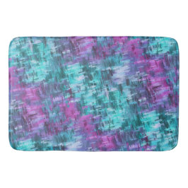 slipstream digihatch - turquoise en paars : badmat
