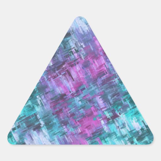 slipstream digihatch - turquoise en paars : sticker (Voorkant)