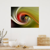 slipstream groen poster (Keuken)