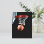 Slis, Basketbal door het Net Briefkaart (Staand voorkant)