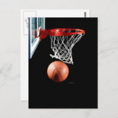 Slis, Basketbal door het Net Briefkaart (Voorkant / Achterkant)