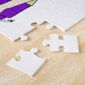 slistige meid legpuzzel (Zijkant)