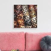 Slithering Chic Canvas Afdruk (Insitu (Woonkamer))
