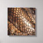 Slithering Chic Canvas Afdruk (Voorkant)