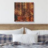 Slithering Chic Canvas Afdruk (Insitu (Slaapkamer))