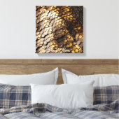 Slithering Chic Canvas Afdruk (Insitu (Slaapkamer))