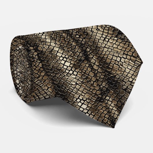 Slithering Chic Stropdas (Opgerold)