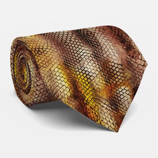 Slithering Chic Stropdas (Opgerold)