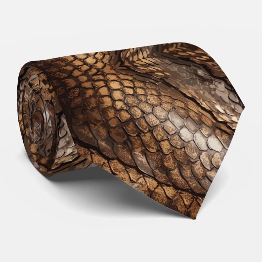 Slithering Chic Stropdas (Opgerold)