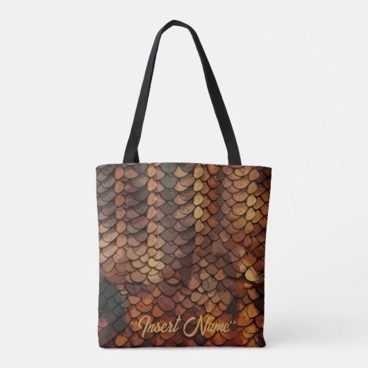 Slithering Chic Tote Bag (Achterkant)