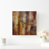 Slithering Chic Vierkante Klok (Huis)