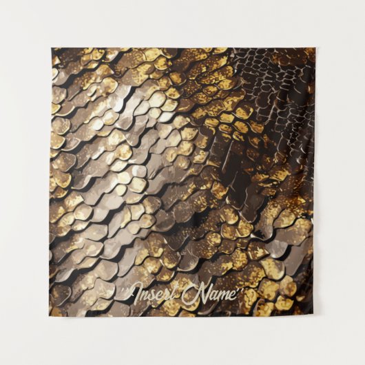 Slithering Chic Wandkleed (Voorkant)