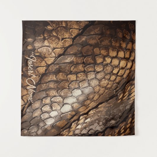 Slithering Chic Wandkleed (Voorkant (horizontaal))