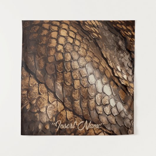 Slithering Chic Wandkleed (Voorkant)