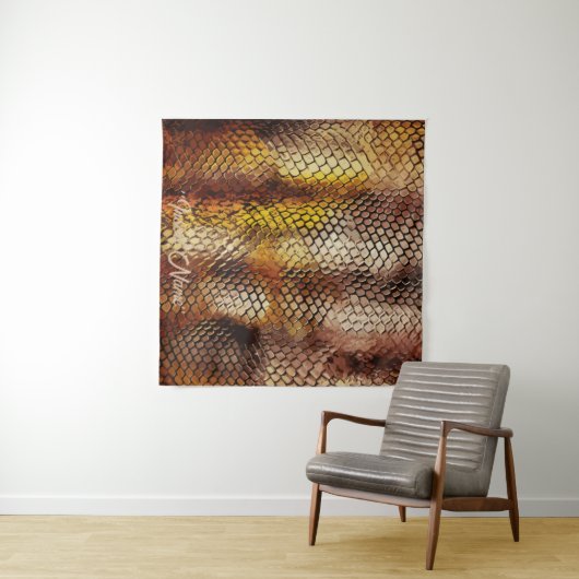 Slithering Chic Wandkleed (In Situ (horizontaal))