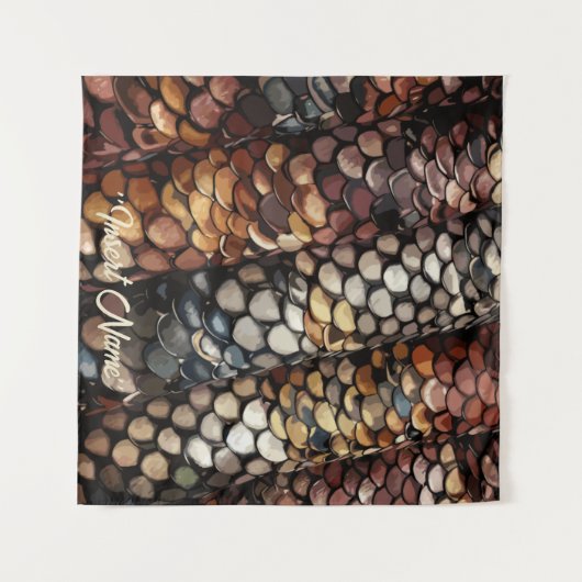 Slithering Chic Wandkleed (Voorkant (horizontaal))