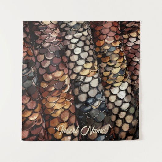 Slithering Chic Wandkleed (Voorkant)