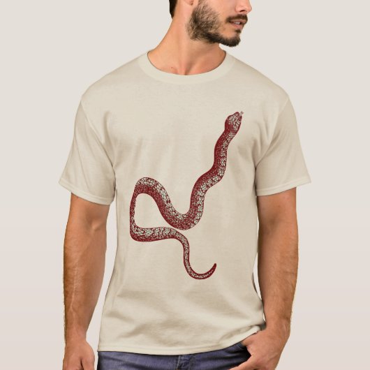 Slithering Snake T-shirt (Voorkant)