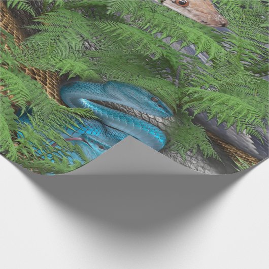 Slithery, sneaky Snakes Cadeaupapier (Hoek)