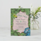 Slithery, Sneaky Snakes in de uitnodiging van het (Staand voorkant)