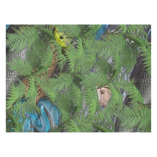 Slithery, sneaky Snakes Tafelkleed (Voorkant (Horizontaal))