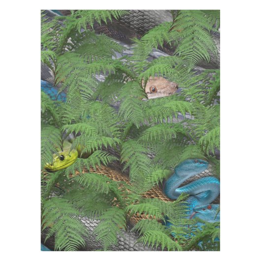 Slithery, sneaky Snakes Tafelkleed (Voorkant)