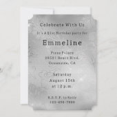 Sliver Bloemen Kant Kaart