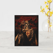 Sliver Mask King Baldwin Iv Meme The Leper King Wa Kaart (Gele Bloem)