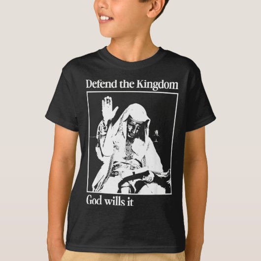 Sliver Mask King Baldwin Iv Meme The Leper King Wa T-shirt (Voorkant)