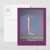 Sliver of Light briefkaart (Voorkant / Achterkant)