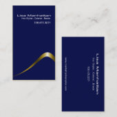 Sliver Sophisticated Business Card-sjabloon Visitekaartje (Voorkant / Achterkant)