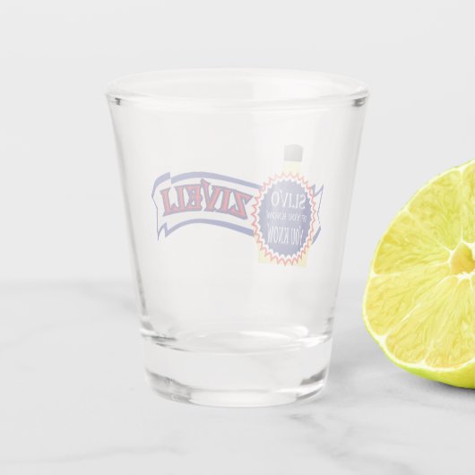 Slivo Ziveli Shot Glas (Achterkant)