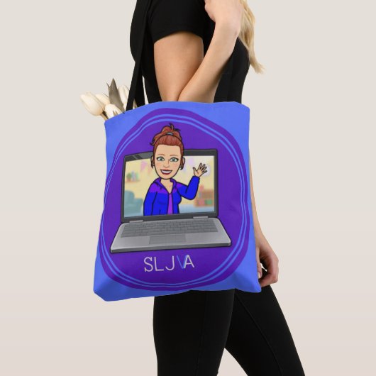SLJ-VA Cartoon Logo Tote Bag (Dichtbij)