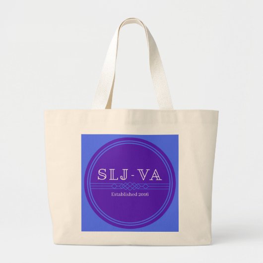SLJ-VA Vastgesteld in 2016 Grote Tote Bag (Voorkant)