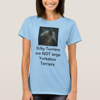 Slky Terriers zijn NIET de grote Yorkshire Terrier T-shirt