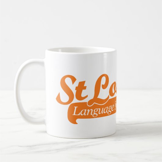 SLLIS-Mok Klassieke witte muziek Koffiemok (Links)