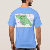 SLO Plaatsnamen MAP T-shirt (Achterkant)