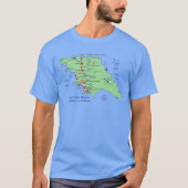 SLO Plaatsnamen MAP T-shirt (Voorkant)