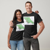 SLO Plaatsnamen MAP T-shirt (Unisex)