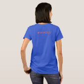 SLO voor vrouwenmars - Nationale Logo T-shirt (Achterkant volledig)