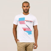 SLO voor vrouwenmars - Transgender Pride Flag T-shirt (Voorkant volledig)