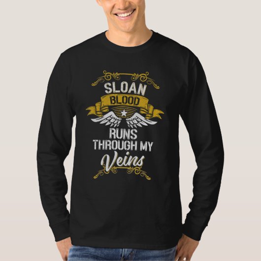 Sloan bloed loopt door mijn vinnen t-shirt (Voorkant)
