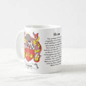 Sloan Family Coat of Arms Mok (Voorkant links)