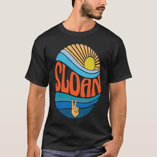Sloan  Sunset Sloan Groovy Tie T-shirt (Voorkant)