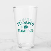 Sloan's Ierse Pub Glas (Achterkant)