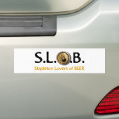 SLOB-Bumpersticker Bumpersticker (Op auto)