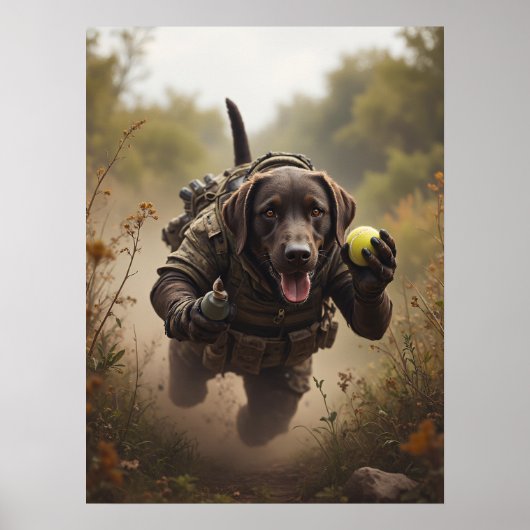 Slobber, strategie, en halen meesterschap poster (Voorkant)