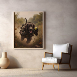 Slobber, strategie, en halen meesterschap poster